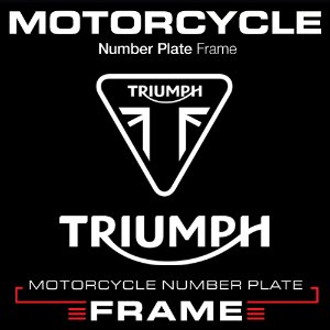 MFMC08- 2020 TRIUMPH 3LINE DESIGN 모터사이클 바이크 넘버 플레이트 /번호판가드 프레임
