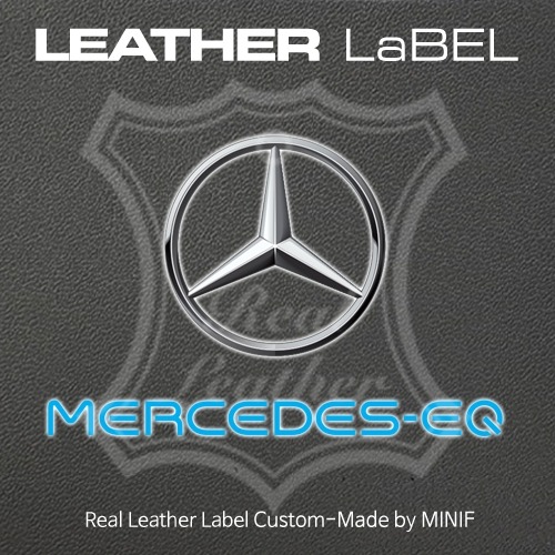 MFLL-27 Mercedes-Benz EQ 메르세데스 벤츠EQ LEATHER LaBEL 주차알림판 /전화번호판